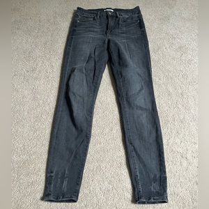Good American Grey002 Good Legs High Rise Skinny Jeans Sz 6/28